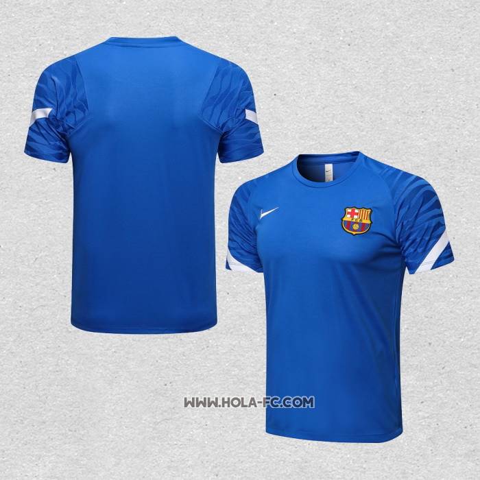 Camiseta de Entrenamiento Barcelona 2021-2022 Azul